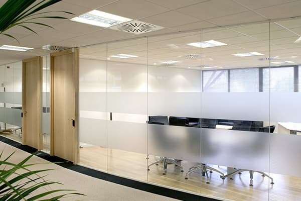 glass partitions