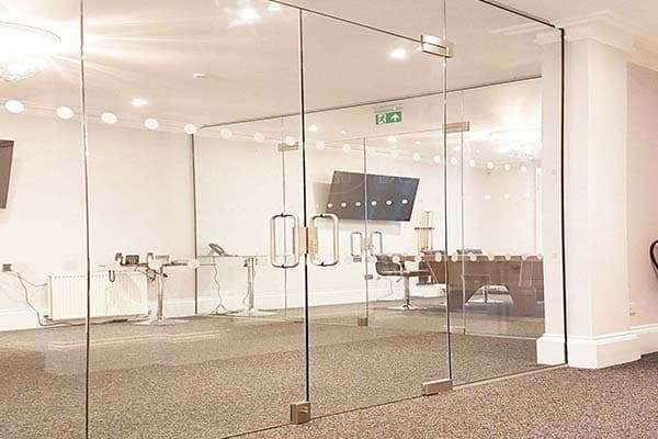 glass partitions
